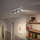 Spot tavani Philips MyLiving Paisley GU10, 4 llamba, i bardhë