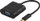 Adaptor video DELTACO USBC-1098, USB Type-C në VGA, i zi