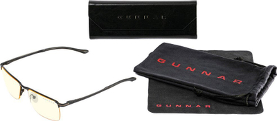 Syze kompjutri GUNNAR Marin Titanium, xhama t’tejdukshëm, filtër drite blu, onyx