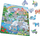 Puzzle për fëmijë PG2 Unicorns Under the Rainbow, 32 pjesë, me kornizë, shumëngjyrësh