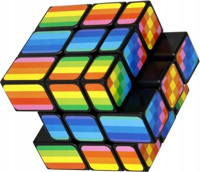 Магичен куб MEGA CREATIVE Rainbow 531393, за деца, повеќебоен