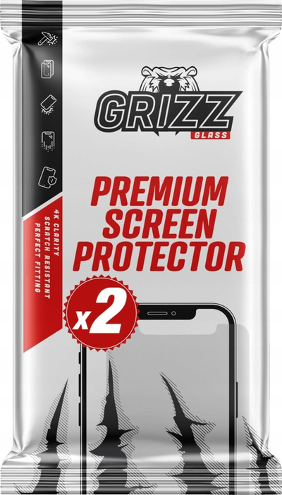 Заштитно стакло за камера GrizzGlass HybridGlass за Oppo A2x, сет 2 парчиња, проѕирно