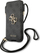 Çantë telefoni Guess 4G Metal Logo Pouch L, PU, me kordelë, gri