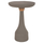 Tavolinë anësore HomeMarkt Torg Round HM18170.03, fiber cement, 41x41x62cm, gri