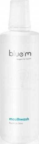 Средство за плакнење на уста Blue M Oxygen for Health, без флуор, 500 ml