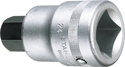 Prisë çelësi Stahlwille 64 17, 17 mm, katror 1", ngjyrë argjendt