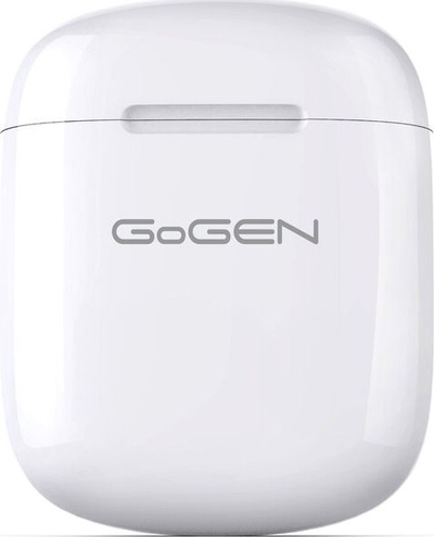 Безжични слушалки GoGEN TWS Bar, True Wireless, IPX4, бели