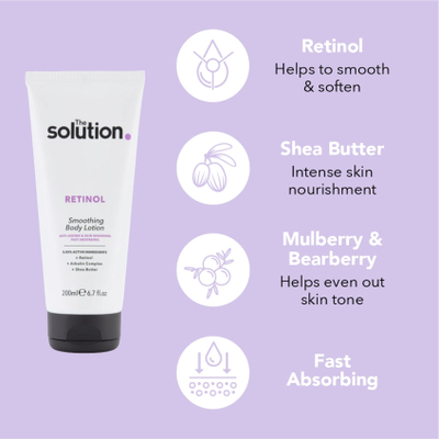 Losion për trup The Solution Retinol Smoothing Body Lotion, 200ml