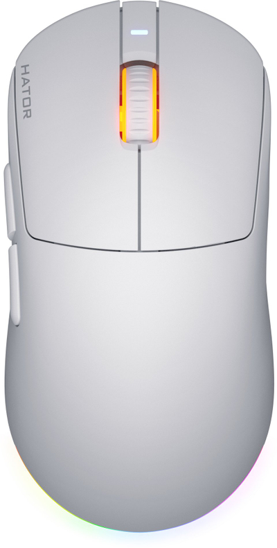 Maus Hator Quasar 3 Wireless, pa kabllo, i bardhë
