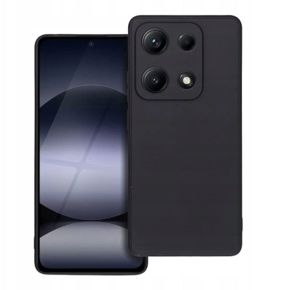 Futrollë telefoni OEM për Xiaomi Redmi Note 14S, TPU mat, kundër rrëshqitjes, e zezë