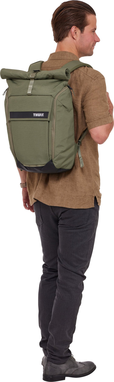 Çantë shpine Thule Paramount 24L, për laptop 16", jeshile