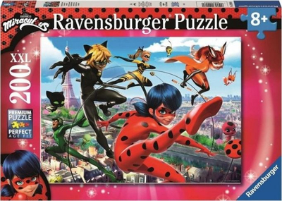 Puzzle XXL Ravensburger Lady Bug, 200 copa, me ngjyra