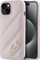 Mbulesë telefoni Karl Lagerfeld KLHCP14SPQDSMGP për iPhone 14, 15, 13 6.1\", hardcase, rozë