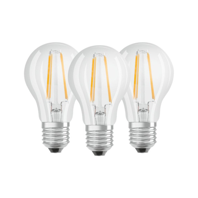 Llambë LED Osram Classic A, 7W, E27, transparente