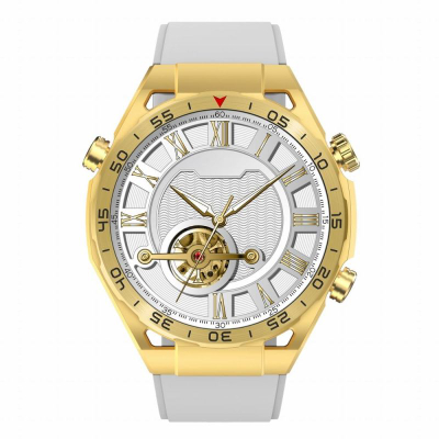 Smartwatch Gravity GT13-2, ekran 1.39", Bluetooth 5.2, gold
