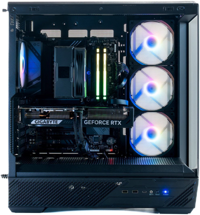 Kompjuter gaming Game Computer X G100, Core i3-13100F, 16GB RAM, RTX, 512GB SSD, i zi