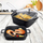 Set tenxheresh Orion, tenxhere me kapak 24 cm, wok edhe tigan grilli, i zi
