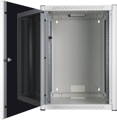 Kabinet rack muri Lanview RWP16U56WH, 16U, metalik, i bardhë