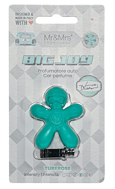 Aromë për veturë Mr&Mrs Fragrance Big Joy Tuberose Green