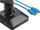 Mbajtëse tavoline për dy monitorë Ultradesk Branch UD-BRAN-DB, 17"-32", kapacitet 20 kg, e zezë
