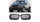 Grillë përpara Portov Simple Rib BMW X6 E71 E72 X5 E70, gloss black, 2008-2020