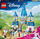 Set LEGO Disney Kështjella e Hirushes dhe Karroca me Kalë, 4 figurina, lodër për lojë me mend