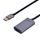Kabllo USB Unitek Y-271, USB-A në USB-A, 5 m, ngjyrë argjendi