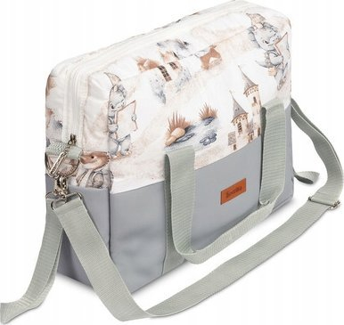 Torba karroce Sensillo Smoki Jeans, me organizues, gri