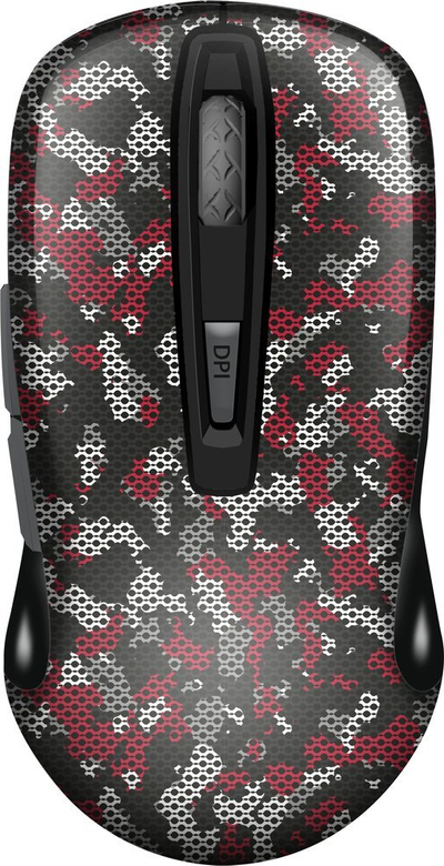 Maus gaming pa tela Yenkee YMS 2040RD Saigon, DPI që e çon vetë sa do, ergonomik, i kuq