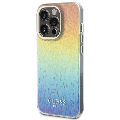 Këllëf telefoni Guess GUHCP14LHDECMI për iPhone 14 Pro 6.1\", hardcase, shumëngjyrësh