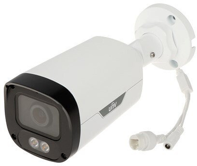 Kamera IP Uniview IPC2314LE-ADF28KM-WL ColorHunter, 4 Mpx, 2.8 mm, e bardhë