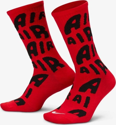 Çorape Nike Everyday Essential DR9719 657, për të rritmë, të kuqe