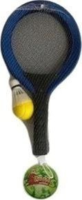 Set raketash Rocket Set, për kalamoj, me top dhe volanter, blu