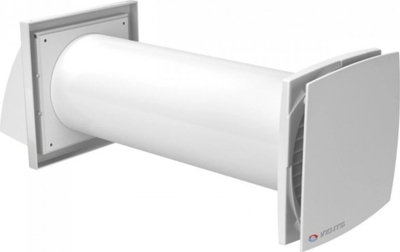 Ventilim muror Vents Solo RA1 35 9 R, me filtër, me rrymë, i bardhë