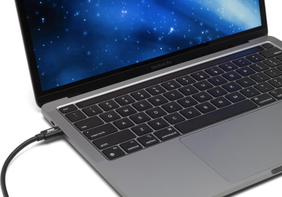 Kabllo OWC Thunderbolt USB‑C, 0.3 m, 40Gbps, e zezë