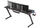 Tavolinë gaming Huzaro Hero 4.8 RGB, 160cm, LED RGB, e zezë