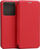 Mbulesë libri Beline për Xiaomi Redmi Note 13 5G, magnetike, e kuqe