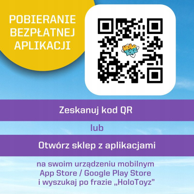 Stikera AR HoloToyz PP, realitet i shtuar, shumëngjyrëshe