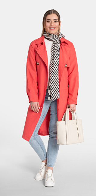Mantel për femra VERO MODA, e portokalltë