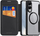 Mbështjellës DUX DUCIS Skin X Pro për Samsung Galaxy S25 Edge, lëkurë PU, me magnet, i zi