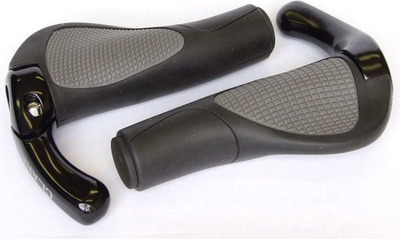 Doreza timoni Clarks CE311 Lock On, ergonomike, me bar ends të shkëputshme, të zeza