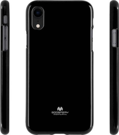 Këllëf telefoni Mercury Jelly për iPhone 14, 6.1", silikoni, i zi