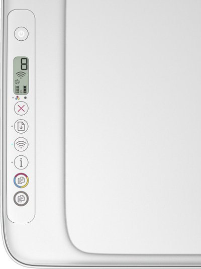 Printer multifunksional HP DeskJet 2810e, Inkjet termal, i bardhë