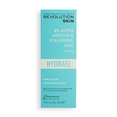 Serum hidratues Revolution Skincare (2% Alpha Arbutin & Hyaluronic Acid Serum), 30 ml