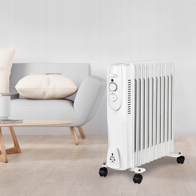 Radjator me vaj Extralink 11 elementë, 2500W, i bardhë