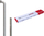 Spica biçiklete Cn Spoke 134T, 296mm, çelik inox 2.3-2.3-2.0, argjendi