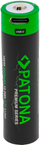 Bateri rikarikueshme PATONA 18650 Li Ion, 3300mAh, USB C