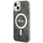Futrollë Guess GUHMP15SH4STK për iPhone 15 6.1", e fortë, me MagSafe, e zezë