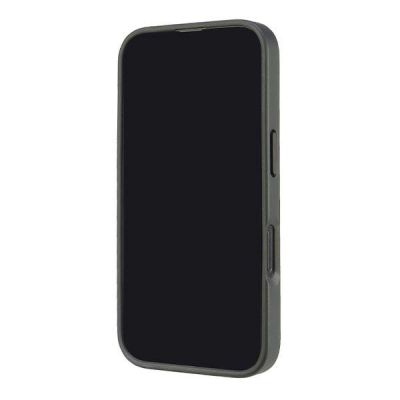 Mbulesë telefoni Audi Hardcase për iPhone 16 6.1", lëkurë sintetike, e zezë