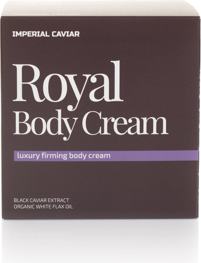 Krem trupi Natura Siberica Fresh Spa Imperial Caviar Royal Body Cream, 400 ml, për ça lloj lëkure, i bardhë